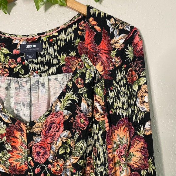 Maeve Multicolor Floral Blouse - Picture 4 of 9